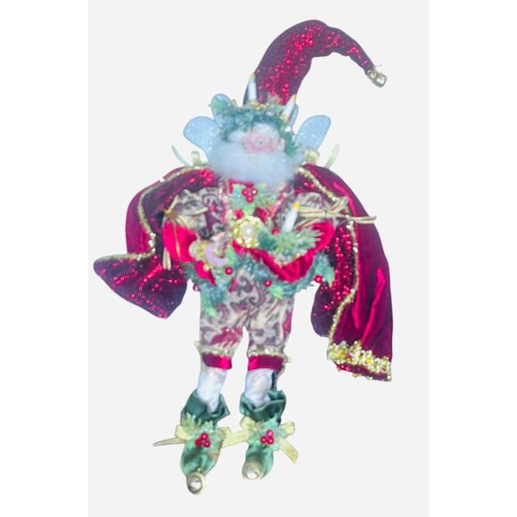 Mark Roberts 22” Fairy Posable Candlelight Crown Red Cape 51-76106 - Picture 2 of 6